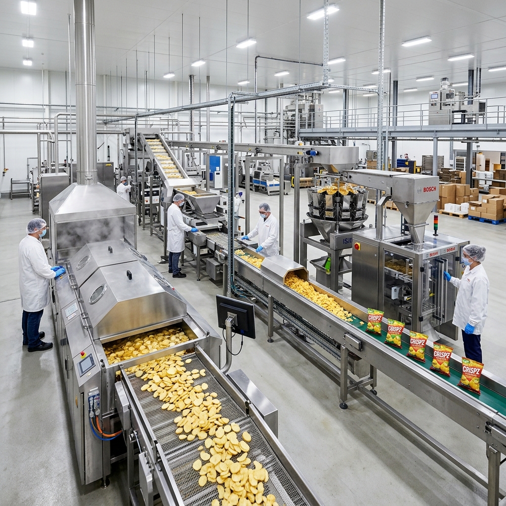 Food Processing & Snack Fryers