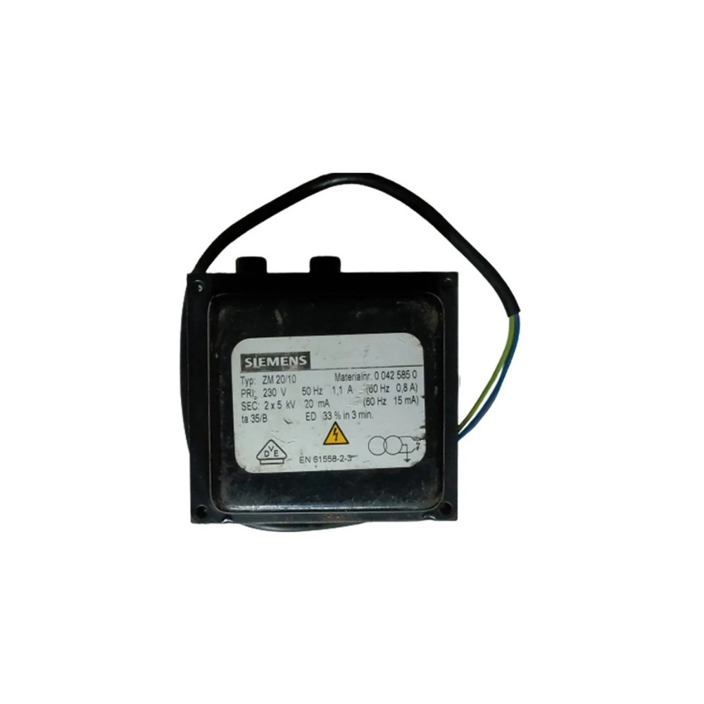 Siemens Ignition Transformer ZM 20/10 industrial spare parts